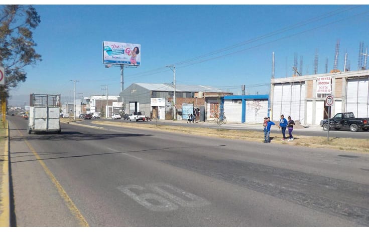 Espectacular AGS049VO en Blvd. a San Luis Potosí #1507, J Guadalupe Peralta Gámez, Aguascalientes de One Marketing