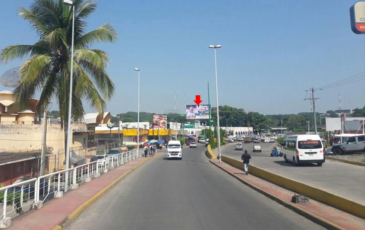 Espectacular CHS002VO en Calle 17 Pte. S/N Carretera Internacional, Damiano Cajas, Tapachula de One Marketing