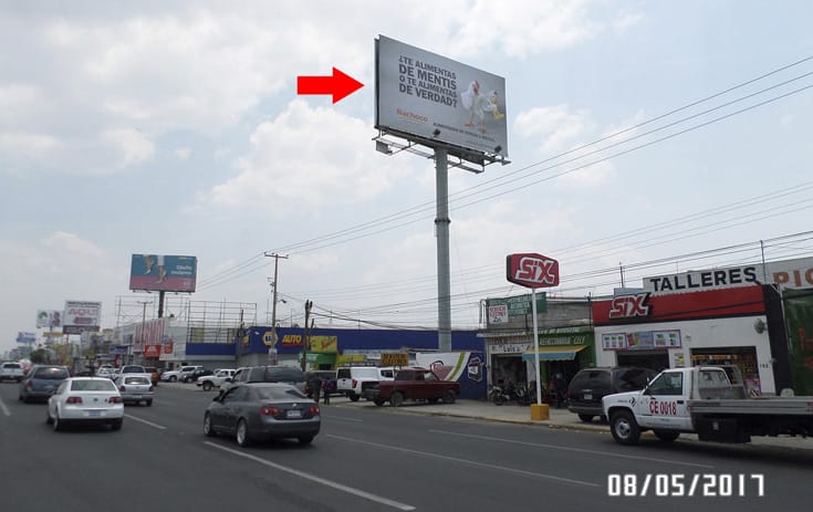 Espectacular GTO003N1 en Celaya, Guanajuato de One Marketing