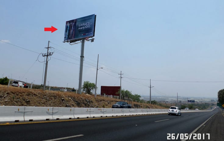 Espectacular GTO026O1 en Silao, Guanajuato de One Marketing