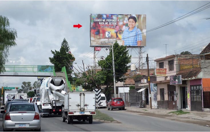Espectacular GTO077P1 en León, Guanajuato de One Marketing