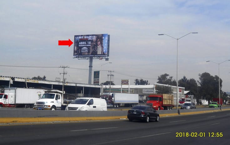 Espectacular JAL052P1 en Tlaquepaque, Jalisco de One Marketing