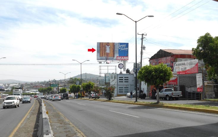 Espectacular MCH006P1 en Unión, Morelia, Michoacán de One Marketing