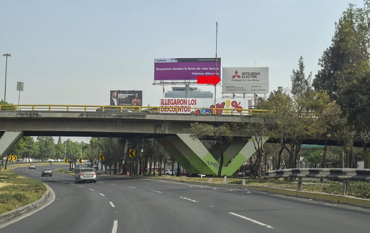 Espectacular MDF106P1 en Miguel Hidalgo, Ciudad de México de One Marketing