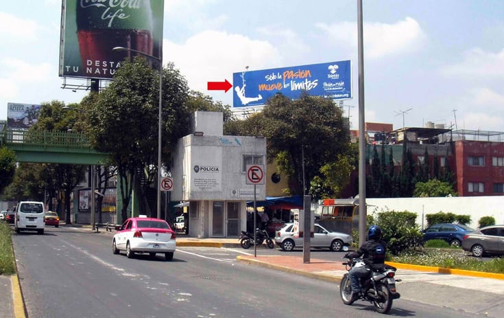 Espectacular MDF159O1 en Miguel Hidalgo, Ciudad de México de One Marketing