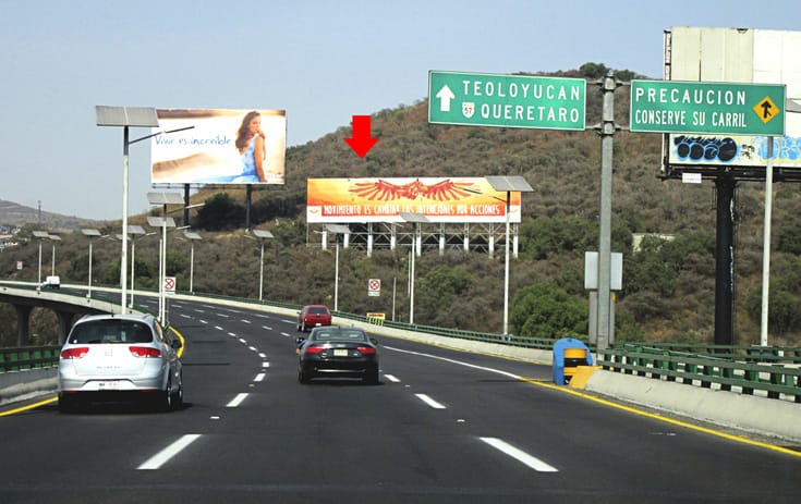 Espectacular MEX007S1 en Tlalnepantla, Estado de México de One Marketing
