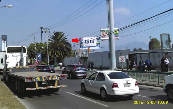 Espectacular MEX045S1 en Tlalnepantla, Estado de México de One Marketing