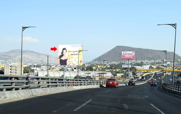 Espectacular MEX071P1 en  Av. Presidentes Mz. 36 Lt. 37 Aut. México Puebla, Rincón, Los Reyes La Paz de One Marketing