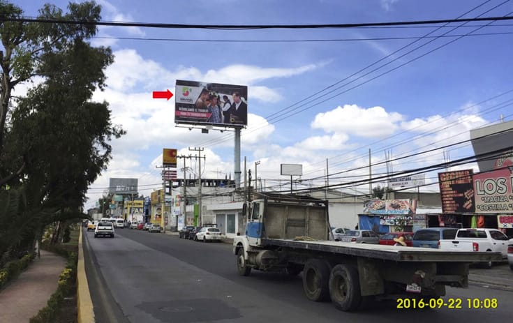 Espectacular MEX105O1 en Ixtapaluca, Estado de México de One Marketing