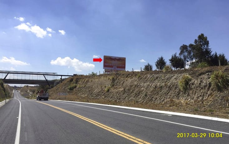 Espectacular MEX136O1 en La Gavia, Almoloya de Juárez, Estado de México de One Marketing