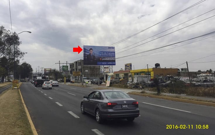 Espectacular MSMEX007P1 en Toluca, Estado de México de One Marketing