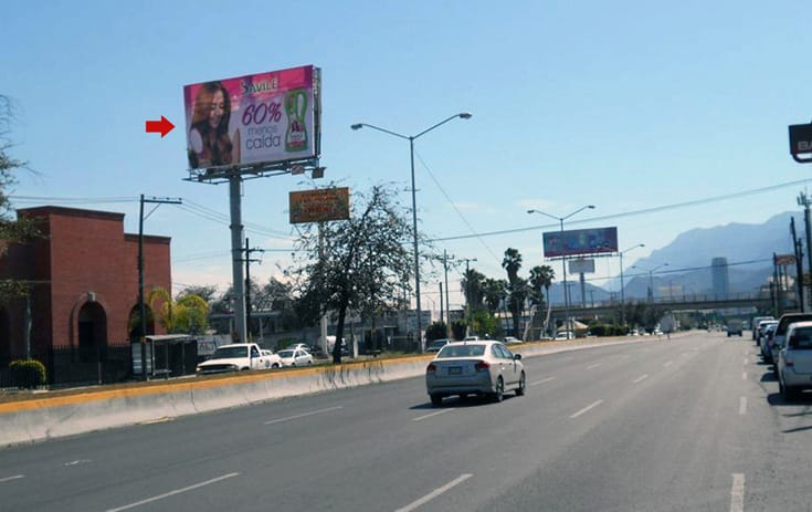 Espectacular NVL067N1 en Av. Bernardo Reyes #2013, Industrial, Monterrey de One Marketing
