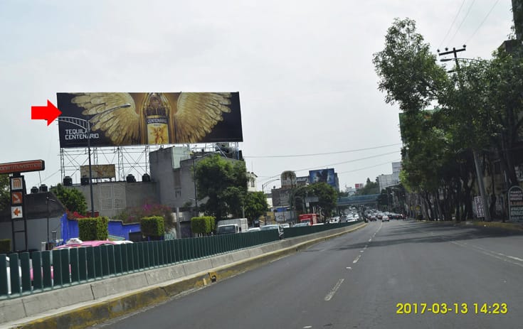 Espectacular P-DF39AES1 en Parque Lira #21 Ref.1 Derecha, San Miguel Chapultepec, Miguel Hidalgo de One Marketing