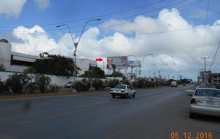 Espectacular QTR002P1 en Benito Juárez, Cancún de One Marketing