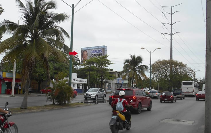 Espectacular QTR024P1 en Benito Juárez, Cancún de One Marketing