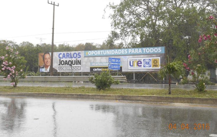 Espectacular QTR047N1 en Carr. Federal Libre Mérida Km. 292+160, Sin Nombre, Cancún de One Marketing