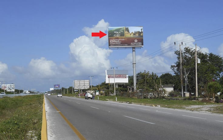 Espectacular QTR062S1 en Cancún, Quintana Roo de One Marketing