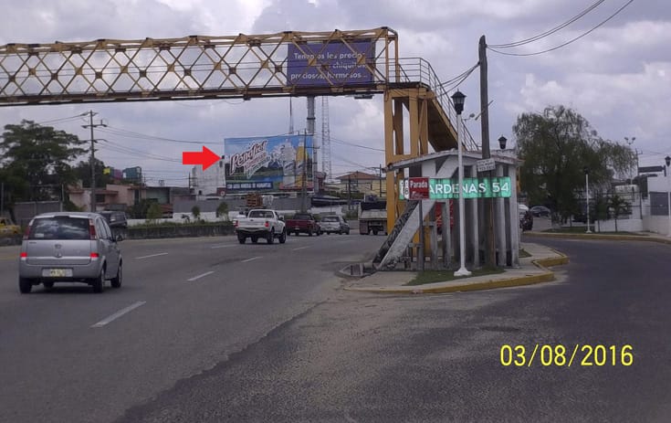 Espectacular TAB029O1 en Carr. Villahermosa-Teapa Km. 3+451, Guayabal, Villahermosa de One Marketing