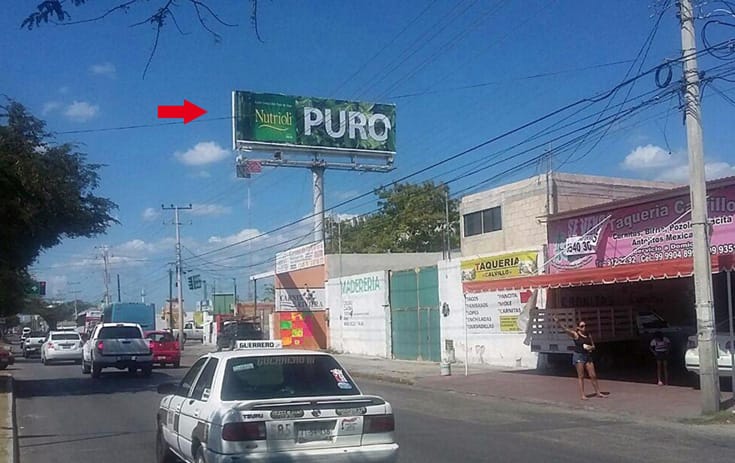 Espectacular YUC006O1 en El Porvenir, Mérida, Yucatán de One Marketing