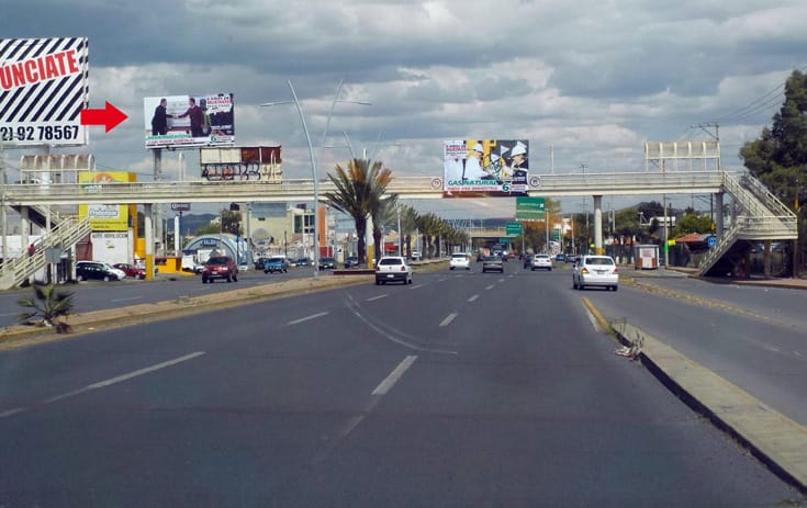 Espectacular ZAC003N1 en Guadalupe, Zacatecas de One Marketing