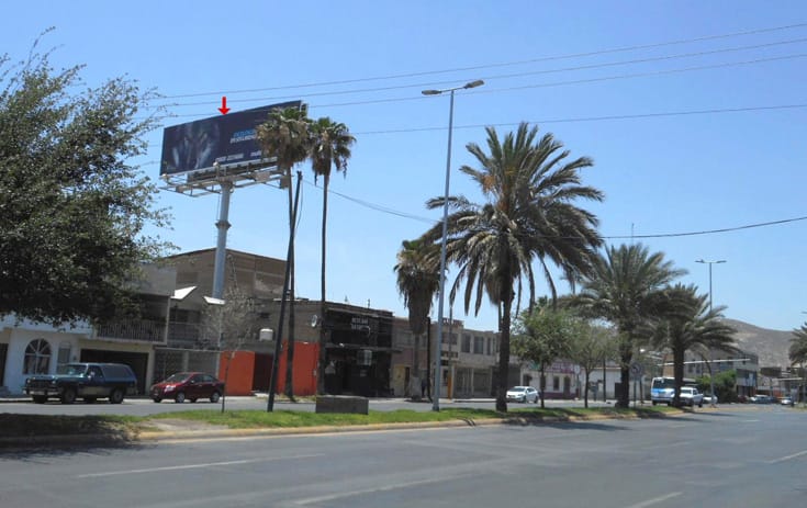 Espectacular COA034N1 en Blvd. Independencia #1233, Centro, Torreón de One Marketing