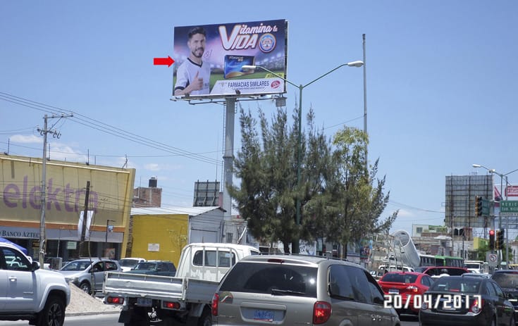 Espectacular GTO001S1 en Lindavista, Celaya, Guanajuato de One Marketing