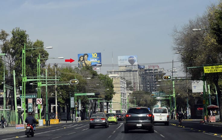 Espectacular MDF123S1 en Cuauhtémoc, Ciudad de México de One Marketing