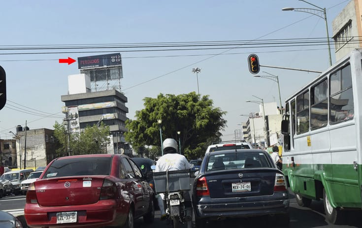 Espectacular MDF134O1 en Venustiano Carranza, Ciudad de México de One Marketing