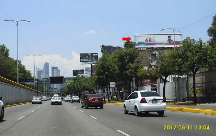 Espectacular MDF161N1 en Miguel Hidalgo, Ciudad de México de One Marketing