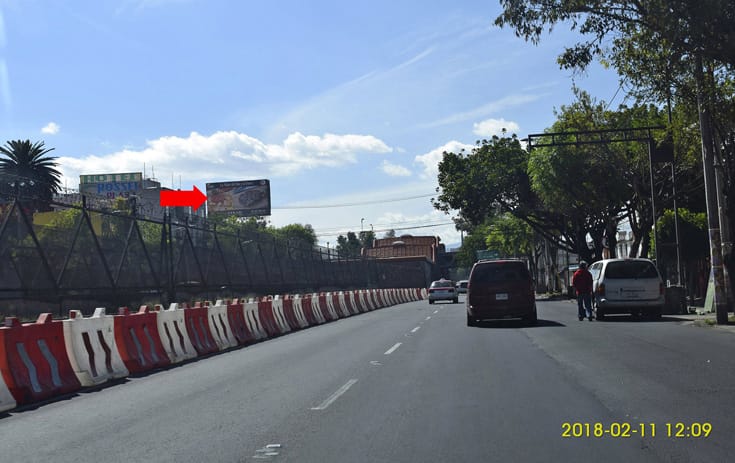 Espectacular MDF175N1 en Plutarco Elías Calles #325, Granjas México, Iztacalco de One Marketing