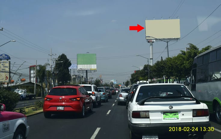 Espectacular MDF181S1 en San Bernardino, Xochimilco de One Marketing