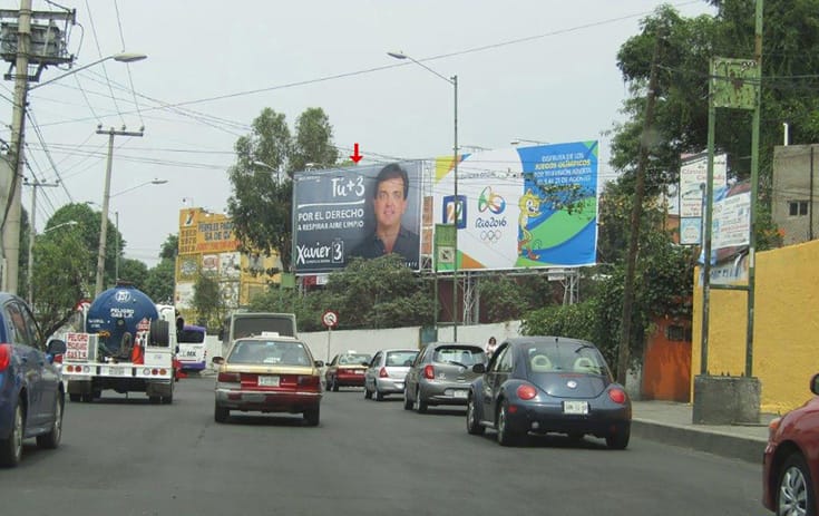 Espectacular MDF282S2 en Coyoacán, Ciudad de México de One Marketing
