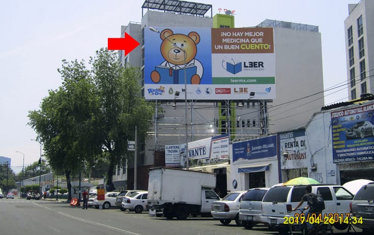 Espectacular MDF310O1 en Huichapan, Miguel Hidalgo, Ciudad de México de One Marketing