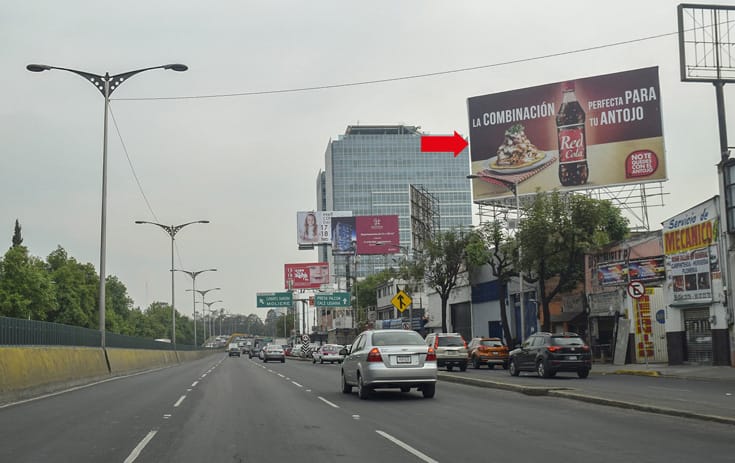 Espectacular MDF377P1 en Miguel Hidalgo, Ciudad de México de One Marketing