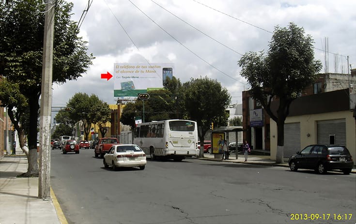 Espectacular MEX061P1 en Morelos #1311, San Bernardino, Toluca de One Marketing