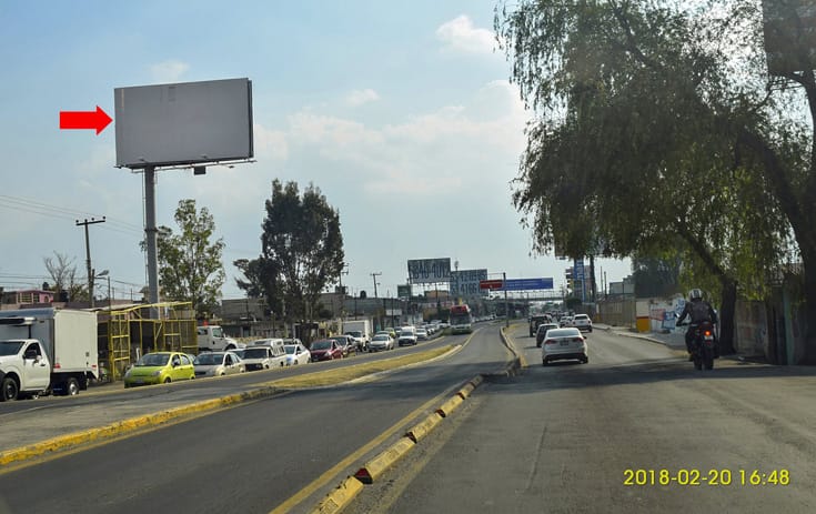 Espectacular MEX106N1 en Av. Central Esq. Calle Piscis Mz. 3 Lt. 88, Progreso de La Unión, Ecatepec de One Marketing