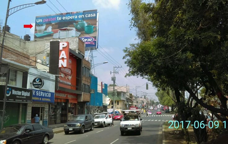 Espectacular MSDF003O1 en Coyoacán, Ciudad de México de One Marketing