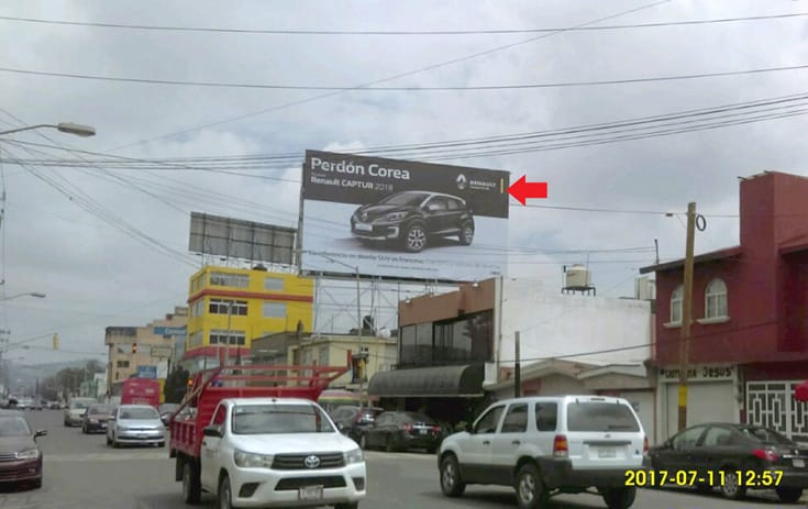 Espectacular MSMEX008S1 en CFE, Toluca, Estado de México de One Marketing