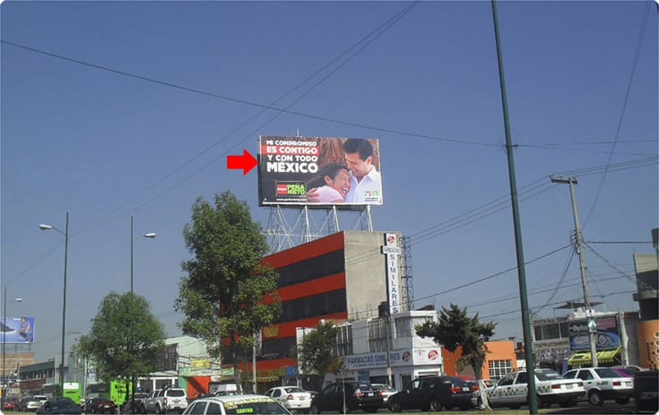 Espectacular MSMEX009O1 en Rincón del Parque, Toluca de One Marketing