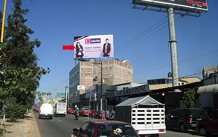 Espectacular MSOAX010O1 en San Antonio de La Cal, Oaxaca de One Marketing