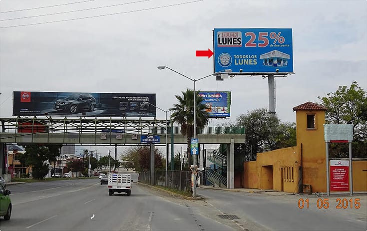 Espectacular NVL065O1 en Altavista Lomas, Monterrey de One Marketing