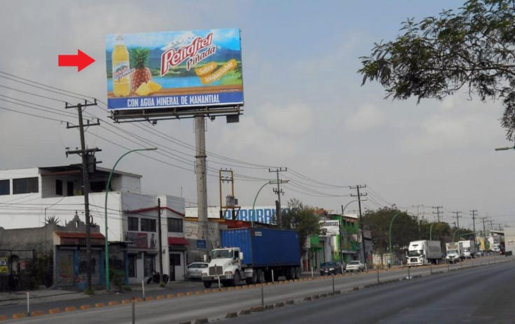 Espectacular NVL105S1 en Valle Verde, Monterrey de One Marketing