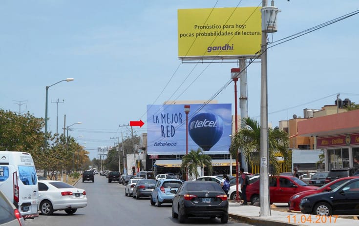 Espectacular QTR027P1 en Benito Juárez, Cancún de One Marketing