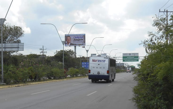 Espectacular QTR029S1 en Benito Juárez, Cancún de One Marketing