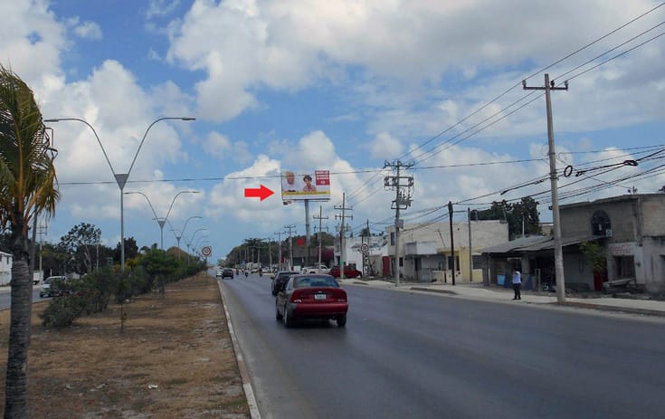 Espectacular QTR033P1 en Cancún, Quintana Roo de One Marketing