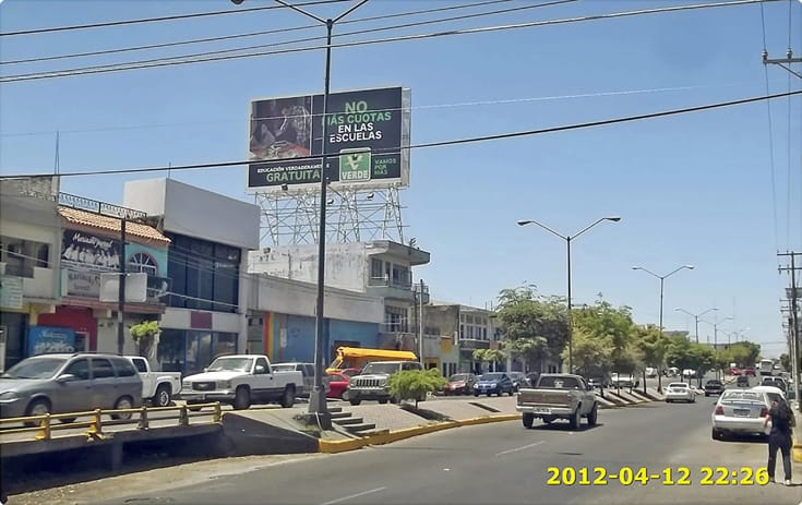 Espectacular SIN007O1 en Blvd. Francisco I. Madero #760, Centro, Culiacán de One Marketing