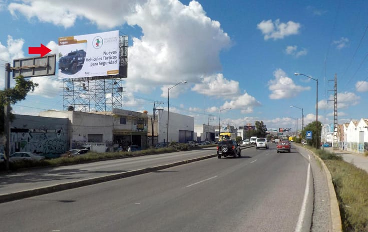 Espectacular SLP001S1 en Prados 2A Sección, San Luis Potosí de One Marketing