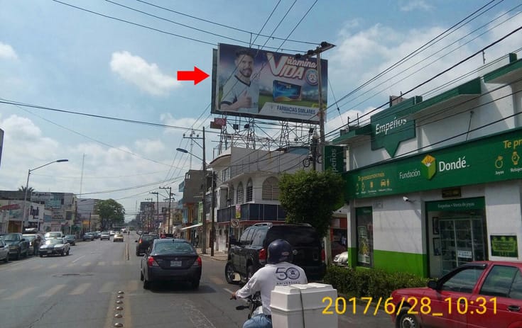 Espectacular TAB026P1 en Villahermosa, Tabasco de One Marketing